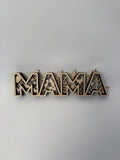 3D Schild "Mama"
