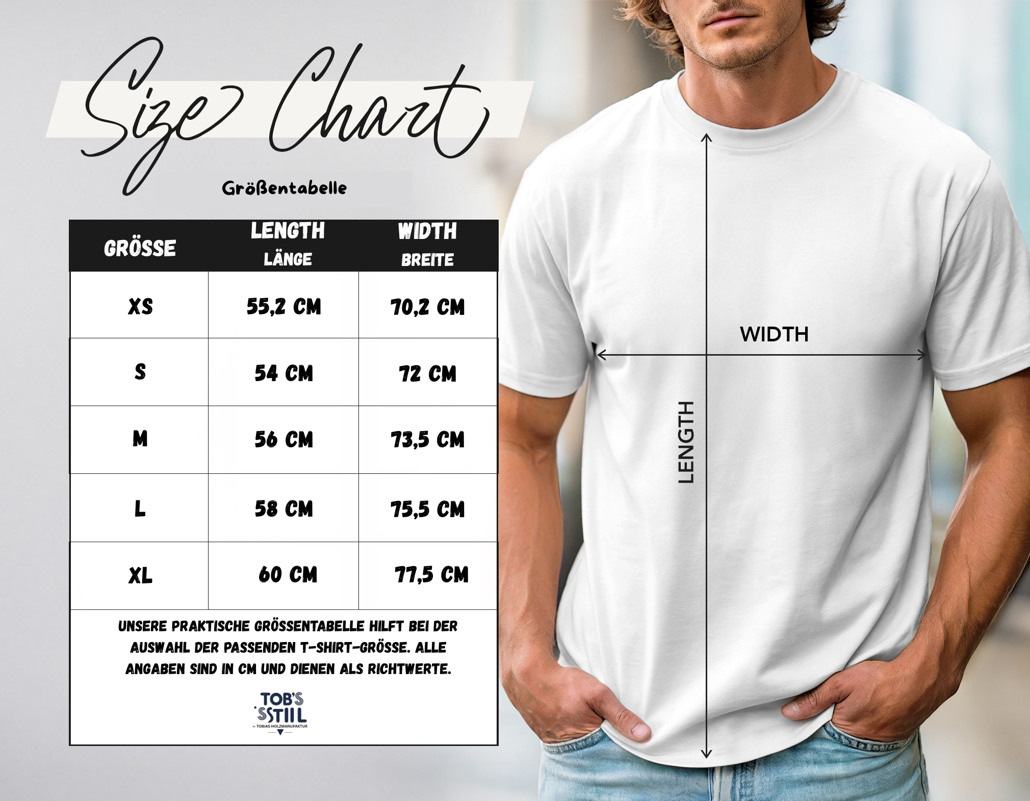 "Der Berg ruft" Shirt - Weiß